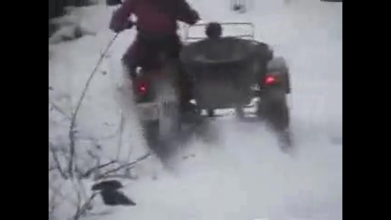 Gear porn video – Мото урал sidecar snow gear up