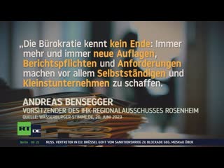 Bürokratie alarm in deutschland unternehmen mit immer neuen regularien konfrontiert