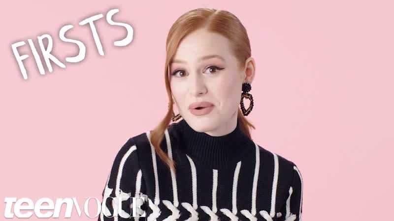 Madelaine petsch shares her firsts teen vogue [rus sub]