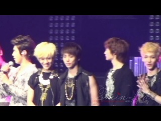 2мin ✰ 111126 [fancam] @ k pop masters ending