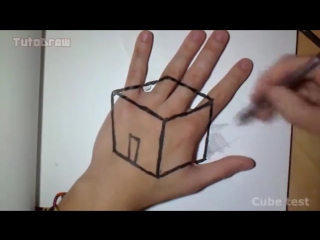 20 удивительно жутких иллюзий на руке