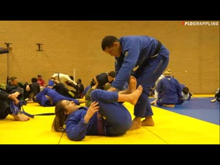 Fellipe andrew drilling guard passes at euros warm up room