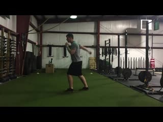 Staggered stance arm swing