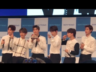 [фанкам][09 06 17] boyfriend на релиз мероприятии, посвященном выпуску мини альбома "summer" в sunshine city (токио)