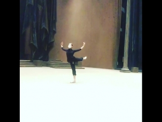 Evgenia obraztsova rehearsing for giselle