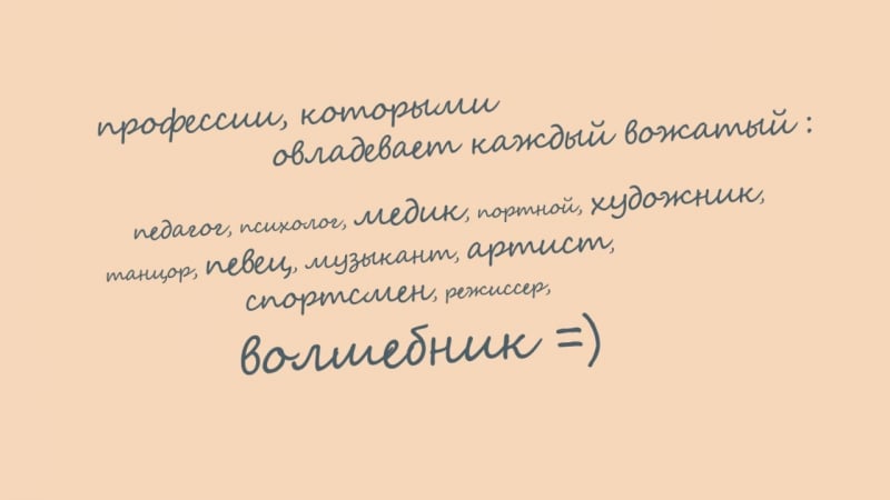 Студенческие педагогические отряды рсо