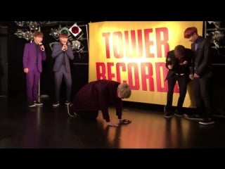 [fancam] 161113 100% @ tokyo shibuya tower records 'time leap' promo event