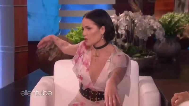 Halsey on theellenshow