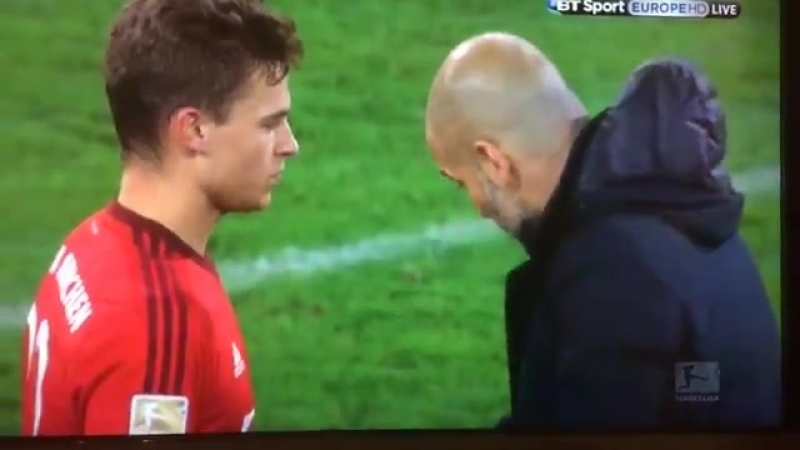 Pep guardiola joshua kimmich