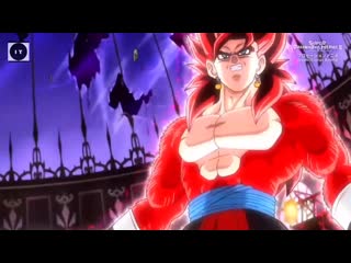 Ssj4 broly takes on 2 vegitos 🔥