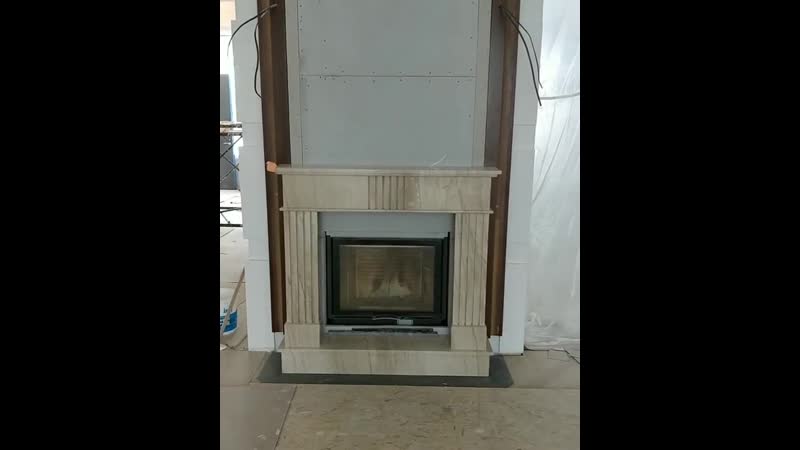 Устаноа и облицоа камина