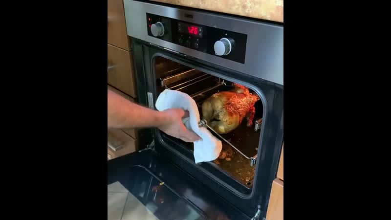 Домашняя курица гриль