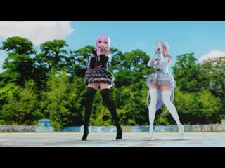 Mmd r 18 [normal] haku & luka lace dress love me if you can author orion dobledosis