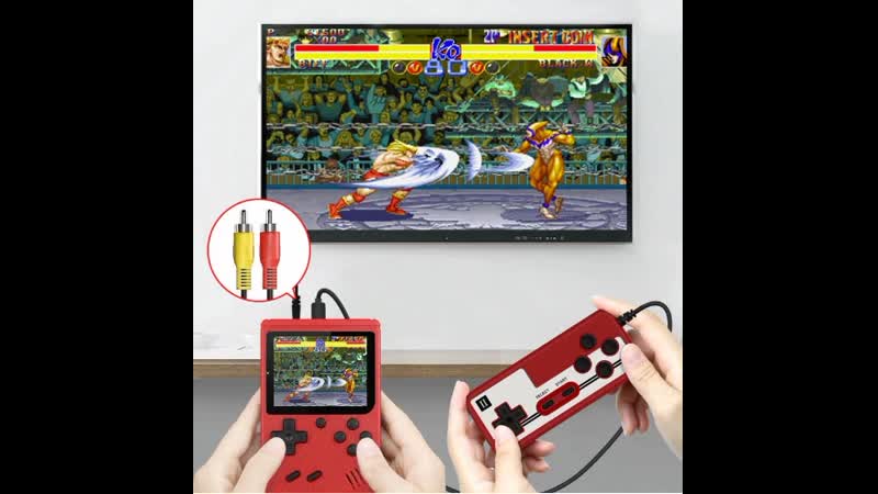 Pokpro мини консоль игровая портативная в ретро стиле!