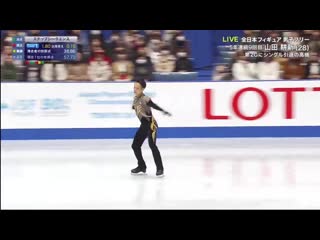 12月22日 全日本フィギュアスケート選手権2019 japan figure skating championships 2019–20 part 1