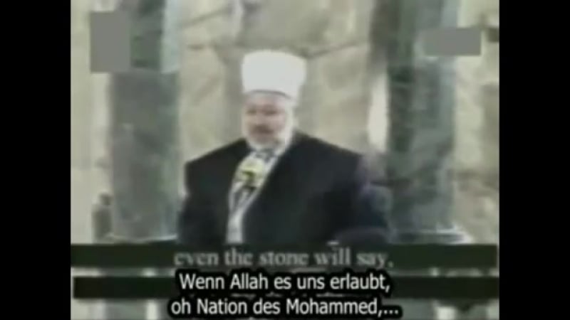 Wenn muslime in der mehrheit sind, beginnt der krieg (german version)