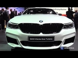 2018 bmw 6 series 640i gran turismo exterior and interior walkaround 2018 detroit auto show