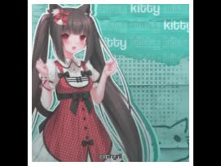 ↬ nekopara ; vanilla x chocola