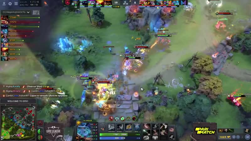 [dota 2 stream] 🔴99 9% команд в этой ситуации бы проиграло | невероятнейший мув миракла| nigma vs gamibt epic league