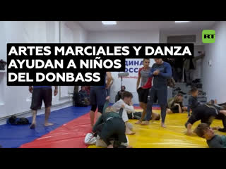 La danza y las artes marciales ayudan a niños del donbass a superar la etapa de bombardeos de kiev