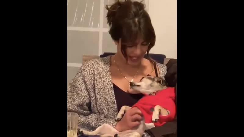 My favourite!! mommy cuddles and tummy rubs @priyankachopra