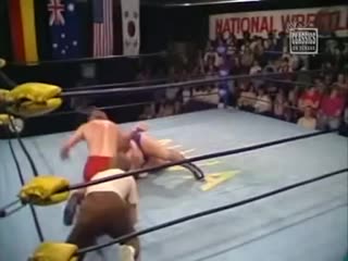 Billy robinson in action macw jan 6th, 1982