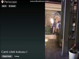 Özgür kıyak periscope yayını1