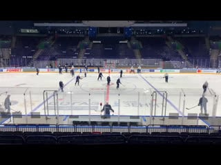 Тренироа на «татнефть арене»