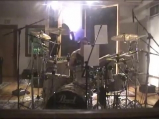 Mike mangini annihilator studio drums session