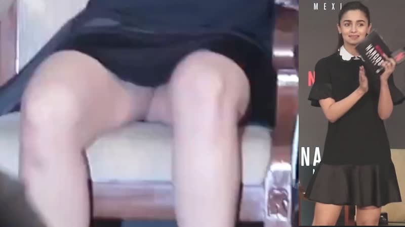 Alia bhatt upskirt on tv show