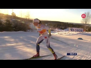 Womens 15 km skiathlon highlights lillehammer 2017