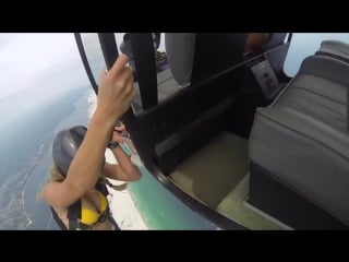 Navarre beach helicopter jump