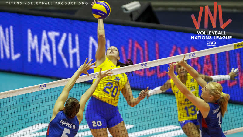 Ana beatriz correa best volleyball actions womens vnl 2018