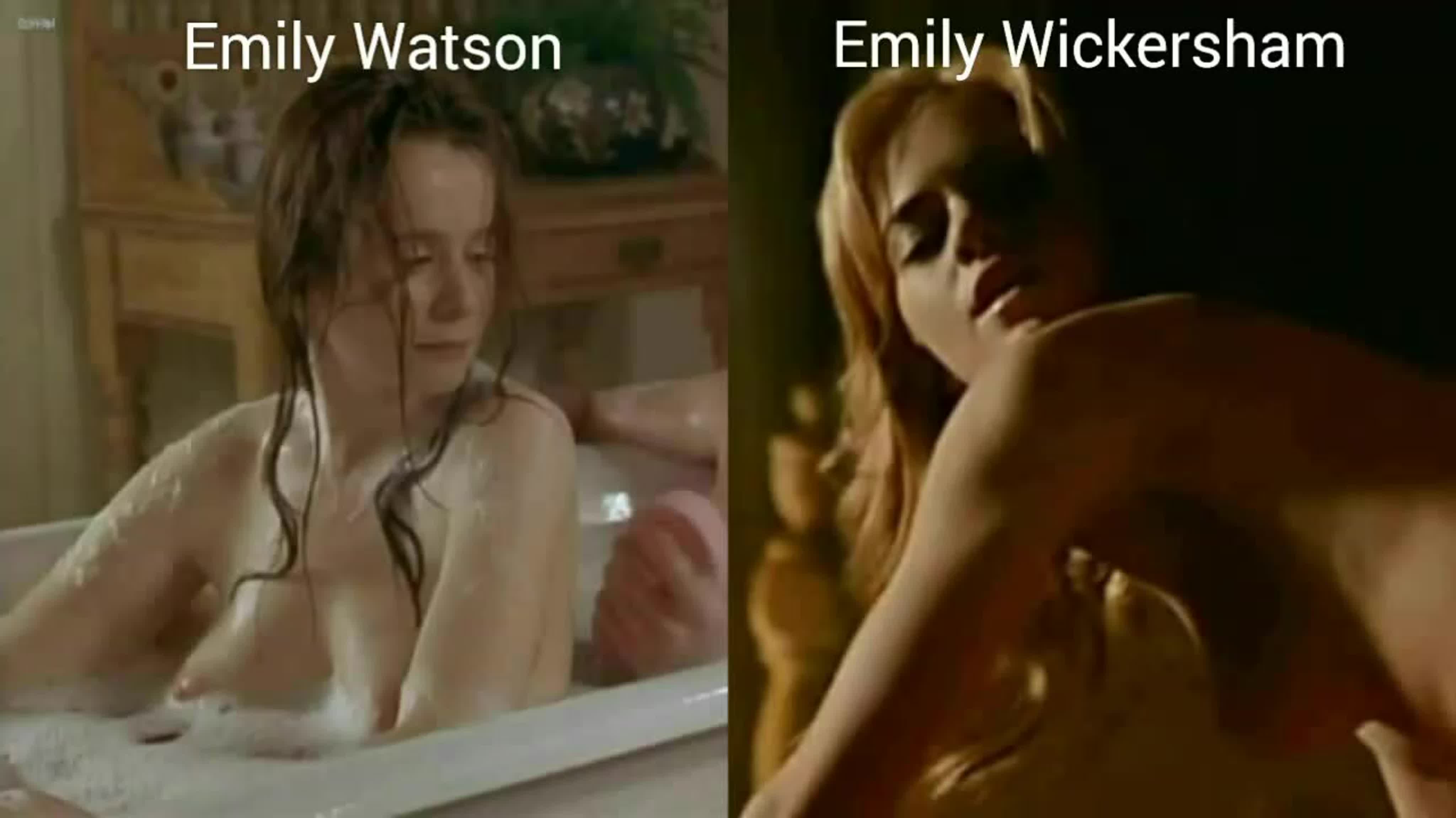 Nude actresses (emily watson, emily wickersham) in sex scenes / голые  актрисы (эмили уотсон, эмили уикершем) в секс сценах