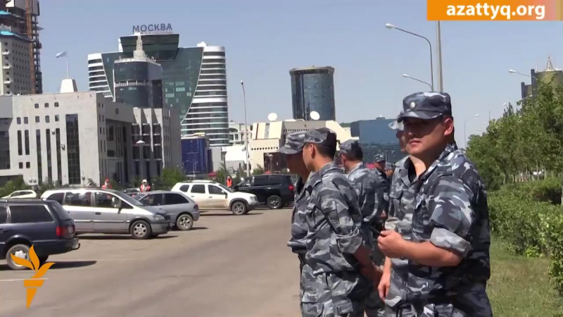 #azattyqtv протест на дороге