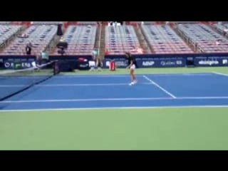 Practice genie bouchard #couperogers