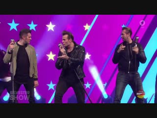 The baseballs «umbrella» silvestershow mit jörg pilawa 2018