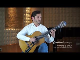 Jose maria gallardo del rey performed cancion no 6 by federico mompou