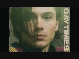 George shelley is a 90s heartthrob on set for his gay times cover shoot