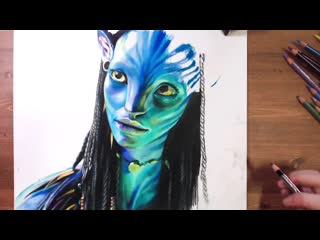 Neytiri(zoe saldana), avatar 2009