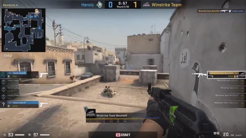 Ii boombi4 1vs4 clutch vs heroic weplay lock and load