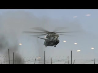 Вертолёт sikorsky ch 53k king stallion в действии