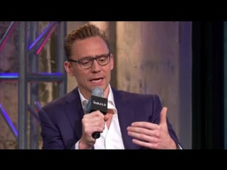 Tom hiddleston, sienna miller, luke evans and ben wheatley of high rise on aol april 20, 2016