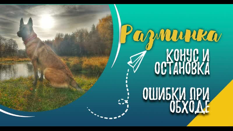 Разминка и конус