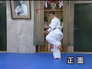 Sokugi taikyoku sono san (kata) kyokushin karate