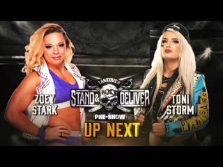 Zoey stark vs toni storm