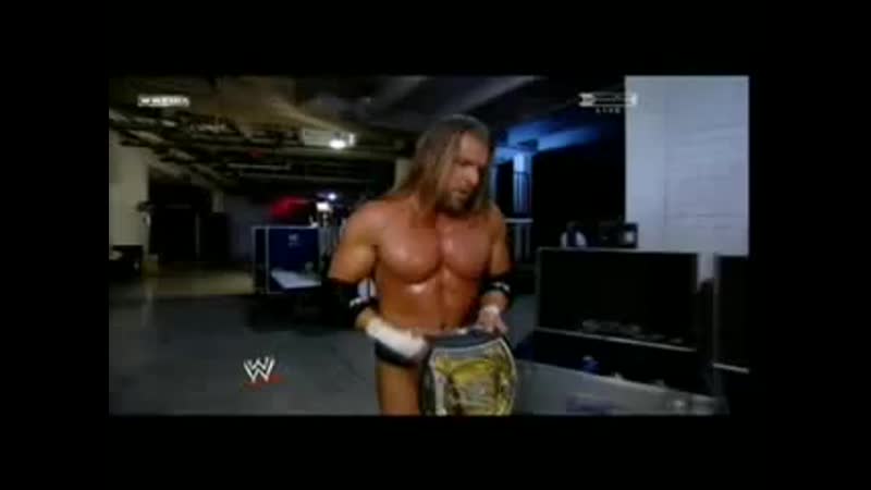 Backstage triple h and kozlov + джерико выбили зуб