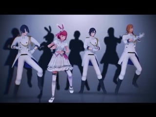Uta no prince sama 【mmd】ヒビカセ（春・一・神・聖）