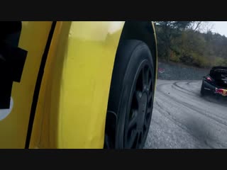 Driving the famous 21 bends of lalpe dhuez with kevin hansen and sebastien loeb