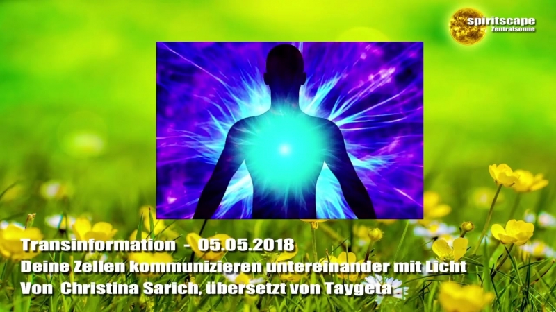 Deine zellen kommunizieren untereinander mit licht